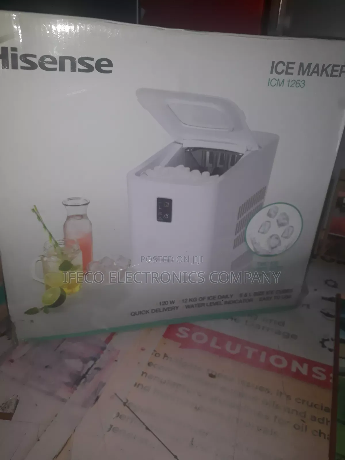 Ice Maker Hisense 12kg
