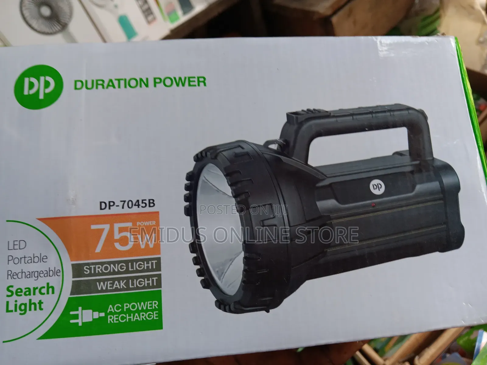 Dp Security Touch Light Rechargeable 75w