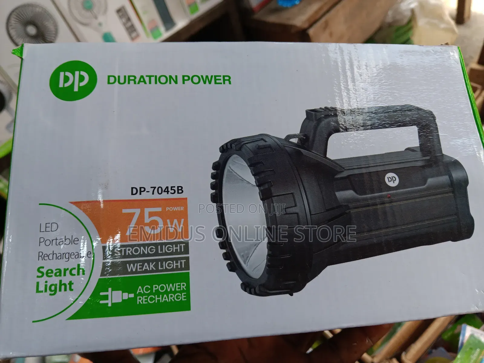 Dp Security Touch Light Rechargeable 75w