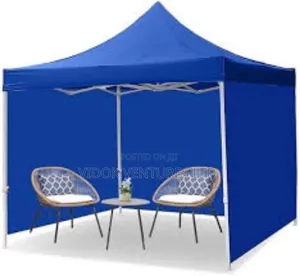 White Pole Foldable Tent 10 X 10 Ft