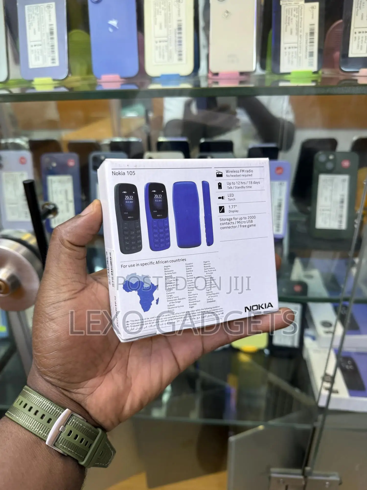 New Nokia 105 Black