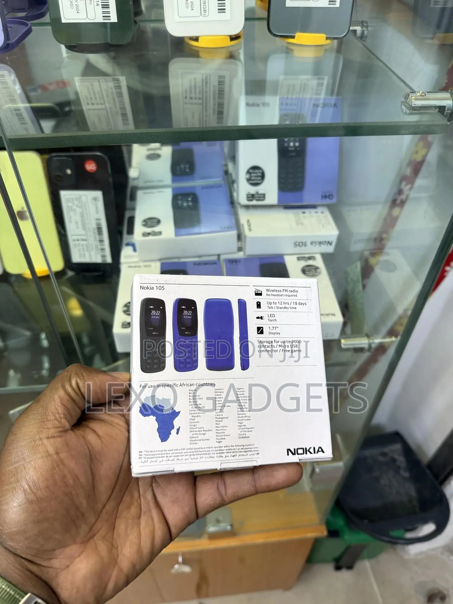 New Nokia 105 Black