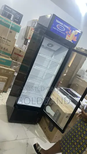 Tecno Cool 365l Chiller – Double Layer Glass Door