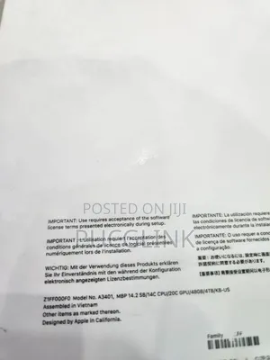 New Apple MacBook Pro 2024 M4 Max 14-Inch 48GB Apple M4 Max SSD 4T