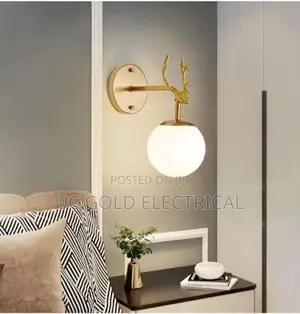 Modern Creative Antler Led Wall Lamp for Living Room Bedroom Bedside