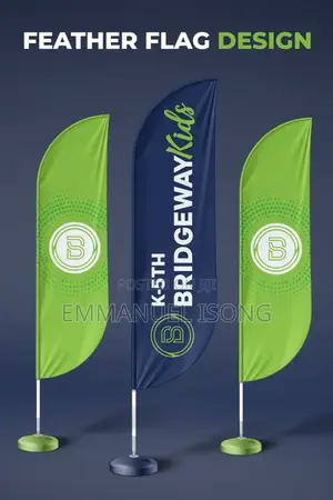 Feather Banner and Flag Banner