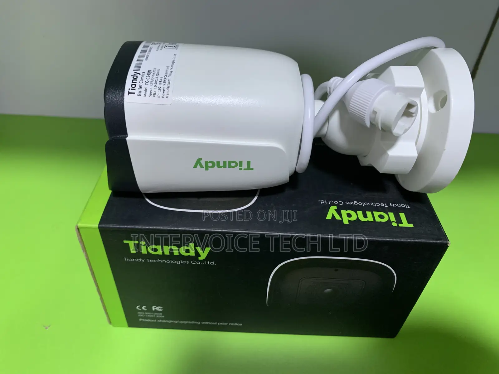 Tiandy 4mp Fixed Ir Bullet Camera Tc-C34qn