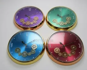 Chromatic Gear Wall Clock