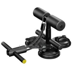 3 Suction Cup Sit Up Bar Holder With Rope