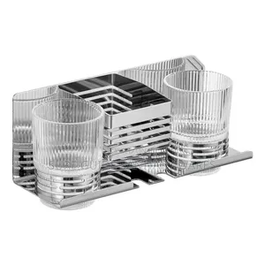 304 Stainless Steel Toothbrush Cup Holder