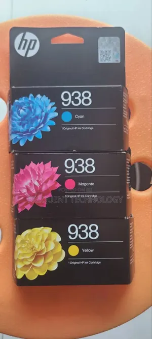 Hp 938 Original Ink Cartridges (Cyan, Magenta, Yellow)