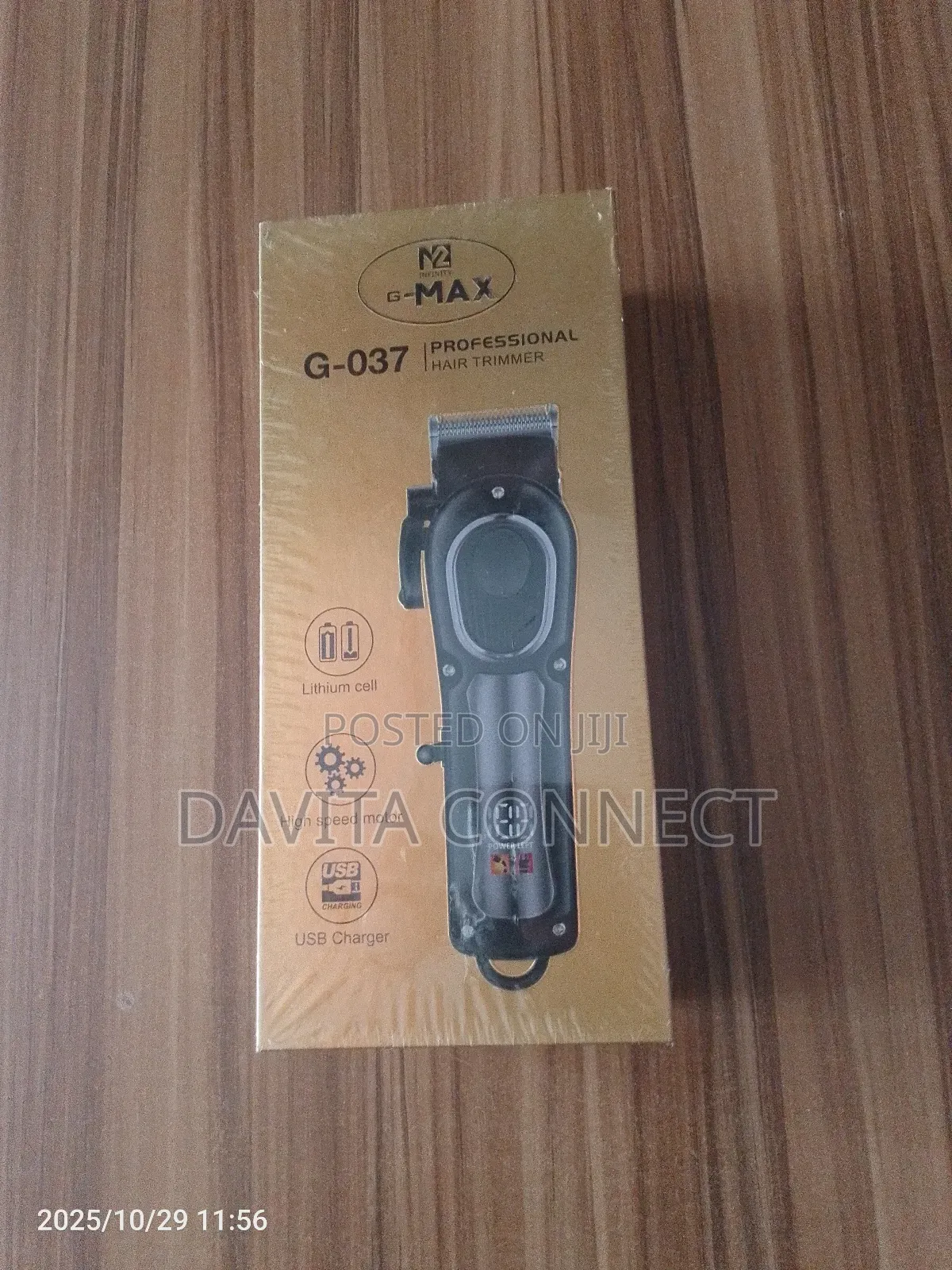 G-Max G-037 Professional Hair Trimmer With Led Display
