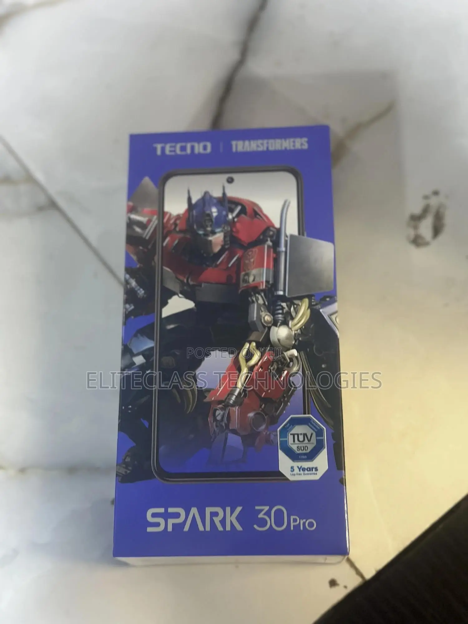 New Tecno Spark 30 Pro 256 GB Black