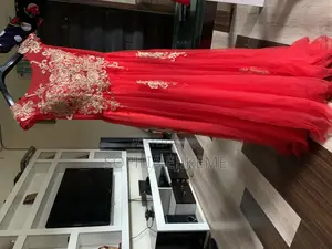 Red Already Made Gown