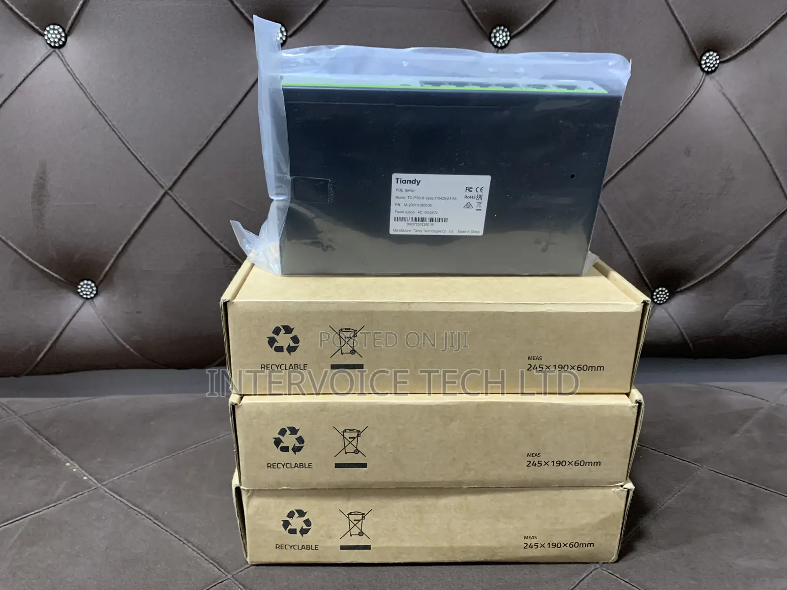 Tiandy 4 Port Poe Switch Model:Tc-P3s06