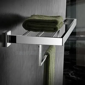 Chrome Multiple Bathroom Towel Racks