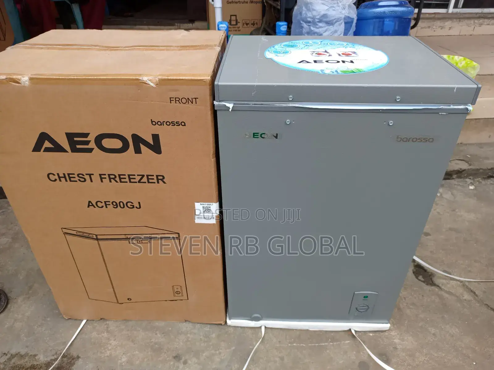 Aeon 102l Chest Freezer | Model: Acf90gk (R600a, Grey) in Ikeja ...