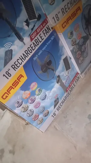 Qasa 18 Rechargeable Fan
