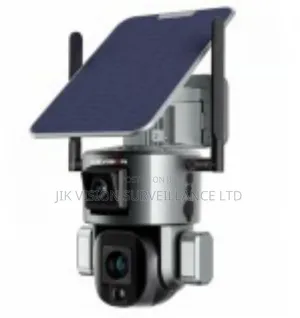 Solar Powered Dual Lens Camera
