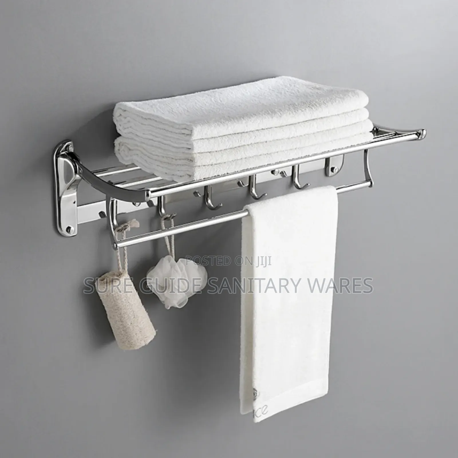 Multiple Layer Stainless Steel Bathroom Towel Racks
