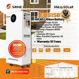 16kwh SRN Lithium Battery