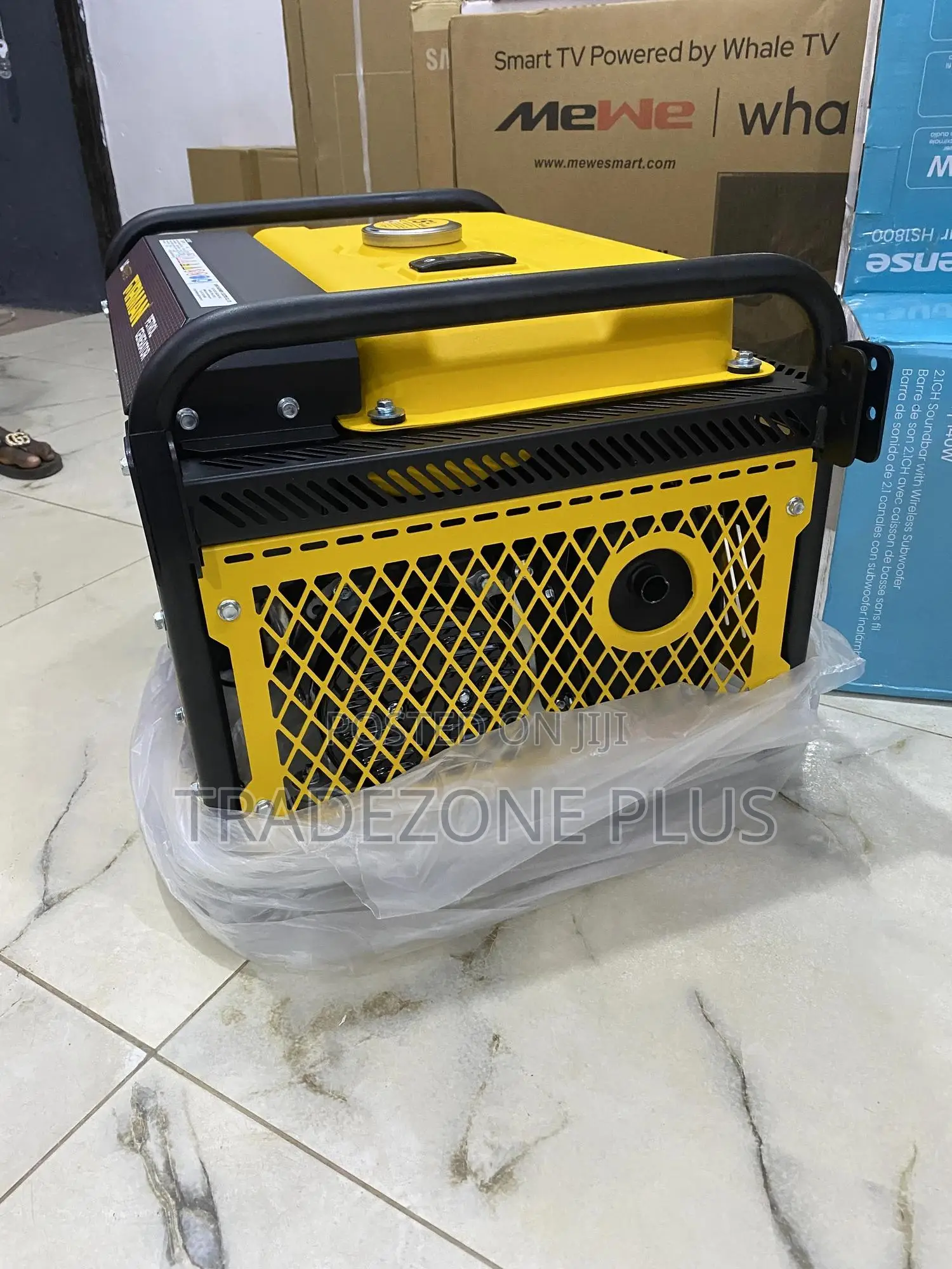 Low Noise, High Efficiency. Sumec Ac6000e2 Fireman Generator