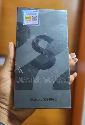 New Samsung Galaxy S22 Ultra 128 GB Black