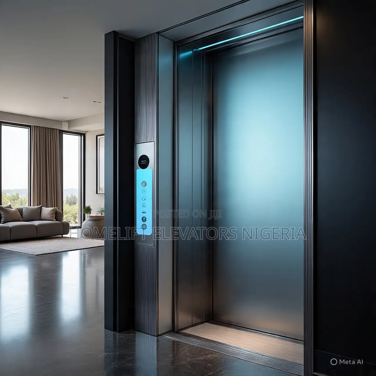 Smart Home Elevator With Touch Control Panel