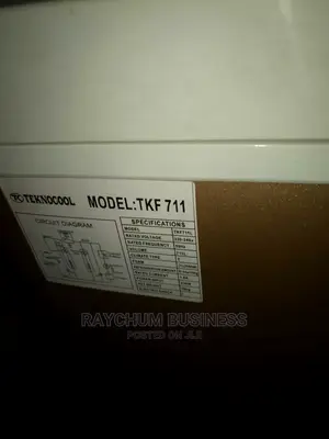 Tecknocool Double Door Freezer Model 711
