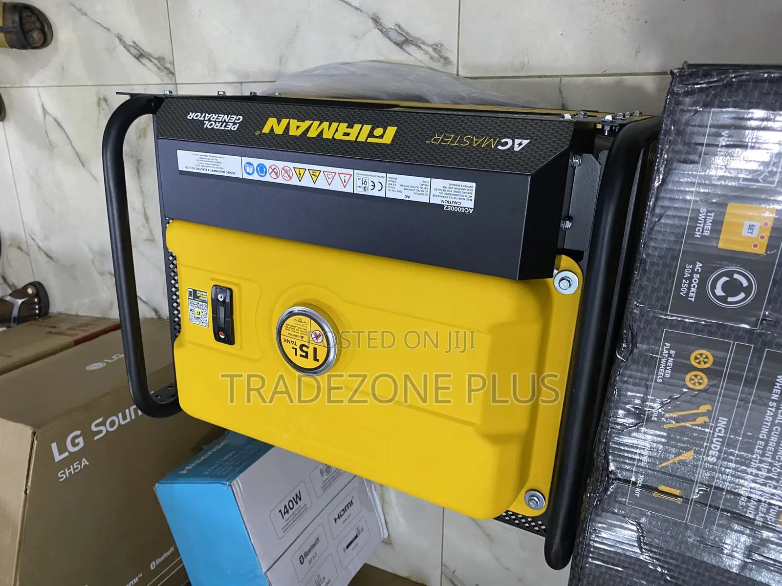 15l Fuel Tank for Extended Runtime. Sumec Ac6000e2 Generator
