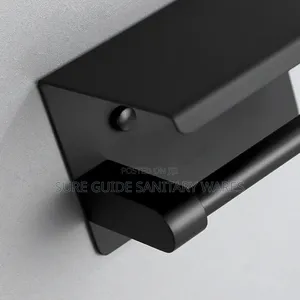 Matt Black Tissue Holder