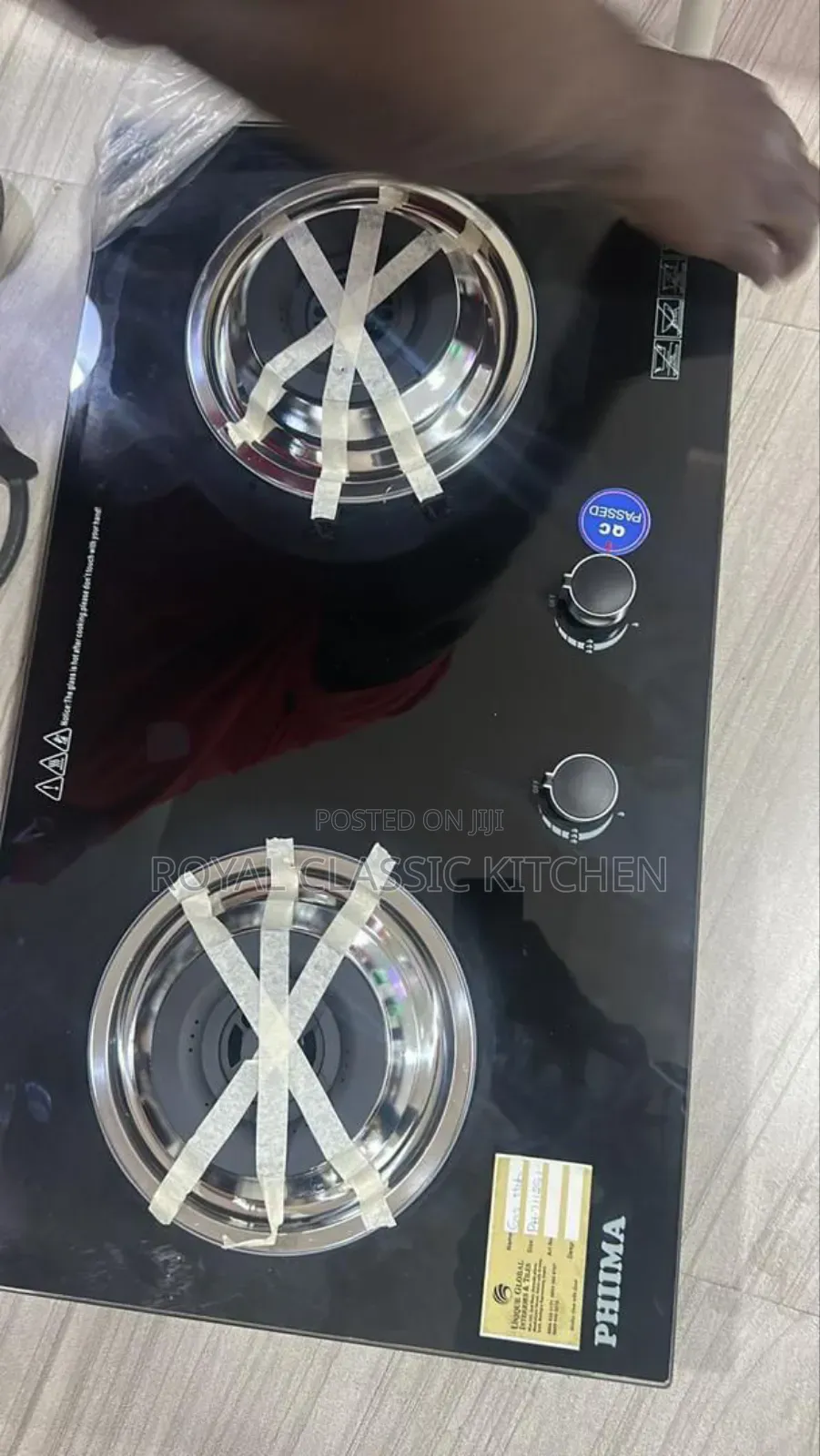 2 Burner Gas Hob