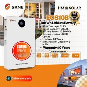 10kwh Lithium Battery SRN