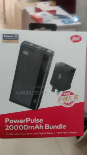 Itel Powerpulse A1160 20000mah Power-Bank