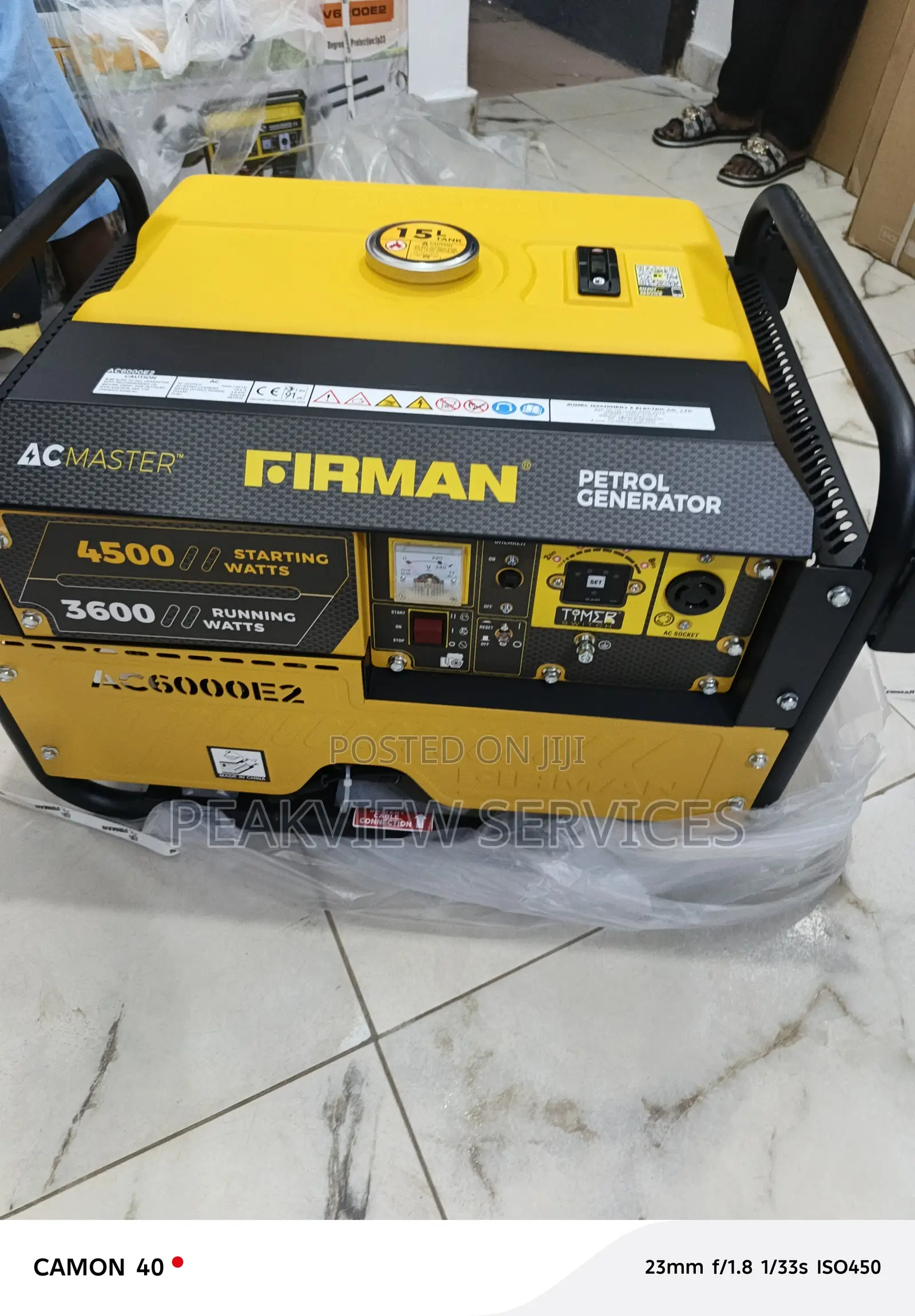 Sumec Firman Ac6000e2, Advanced Cooling Air System Model