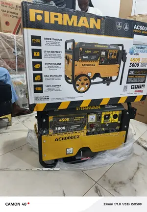 Ac6000e2 Sumec Firman Power Generator, 3.5kva Rated