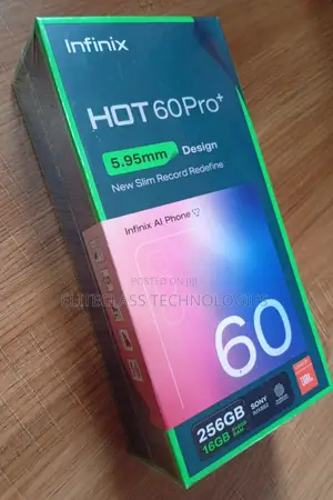 New Infinix Hot 60 Pro+ 128 GB Black