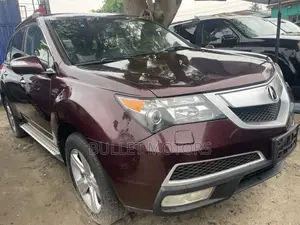 Acura MDX Advance Package SUV AWD (3.7L 6cyl 6A) 2010 Red