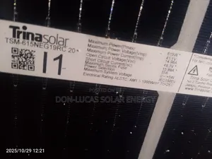 Trina Solar Panel 615w 144cell
