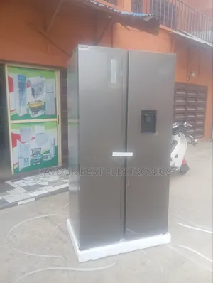 New Hisense 529l Inverter Side by Side Fridge With Dispenser Water