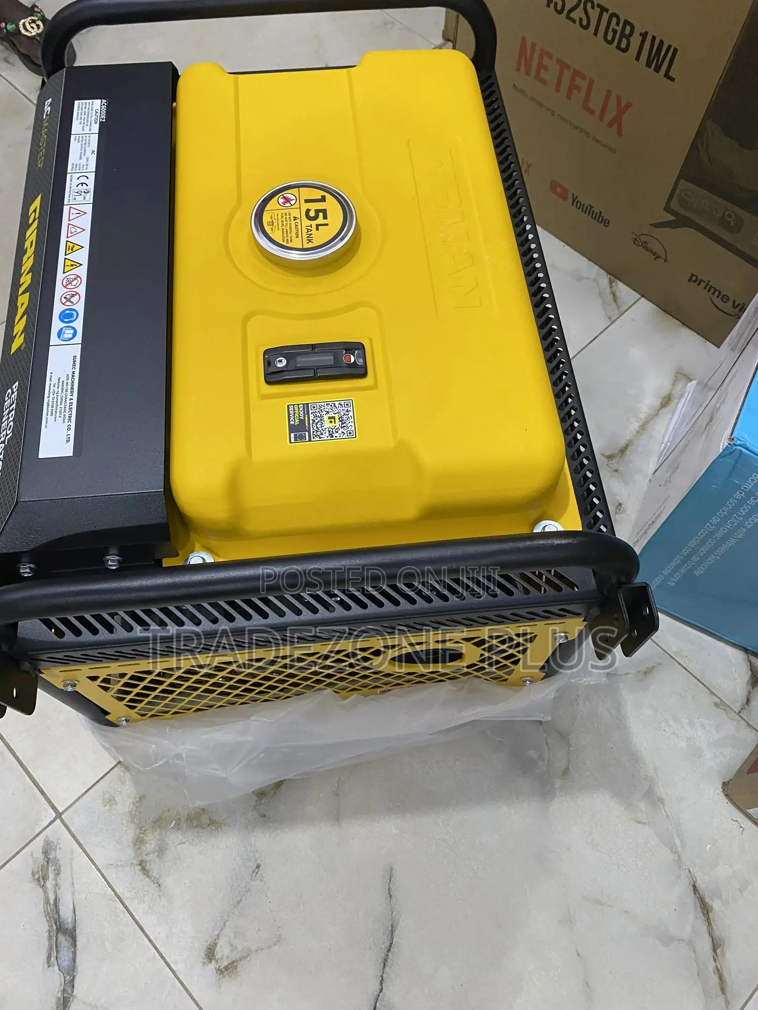 Switch Start Simplicity at Your Fingertips. Sumec Ac 6000 E2 Generator