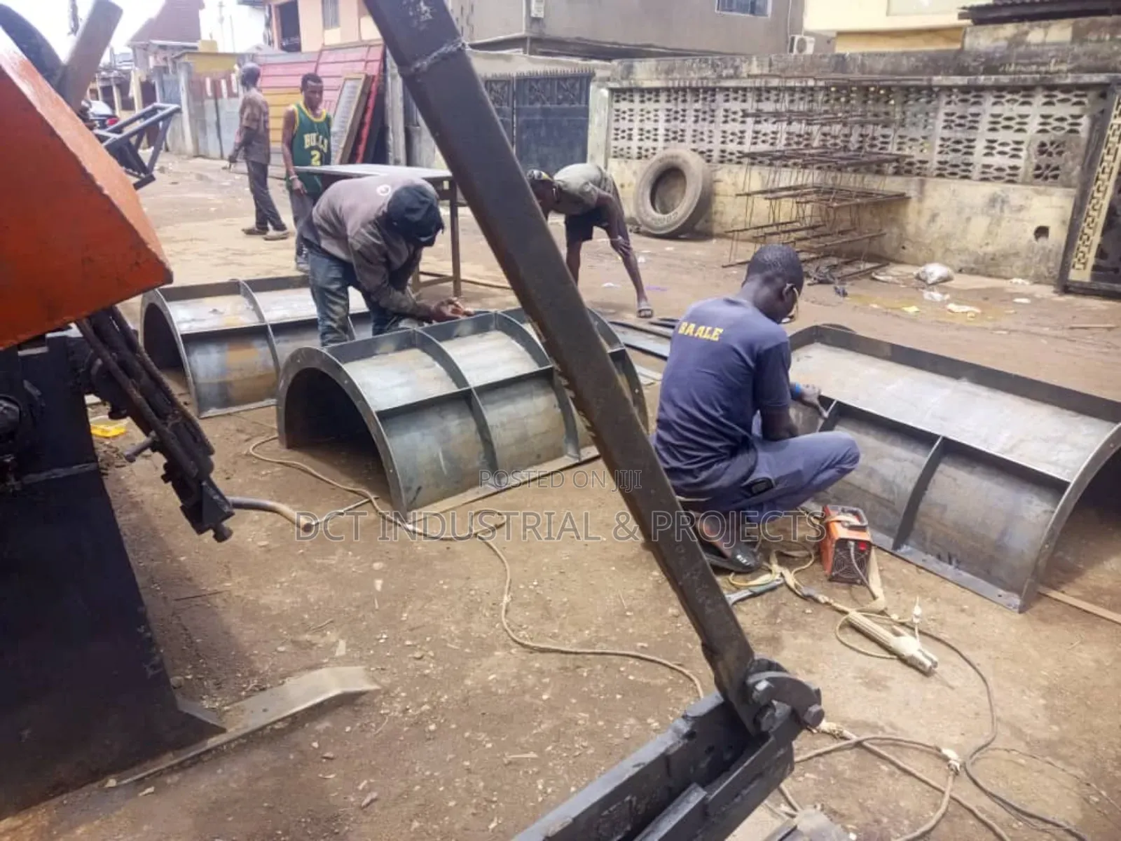 Concrete Casing / Steel Formworks Fabrication / Pillar Casting Frames