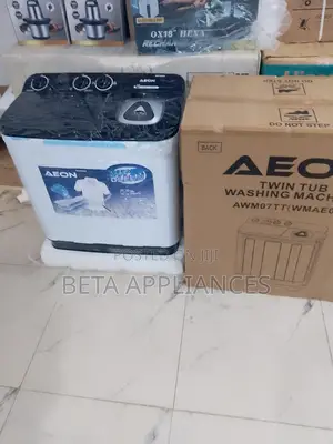 Powerful Aeon 7kg Twin Tub Washer for All Fabrics