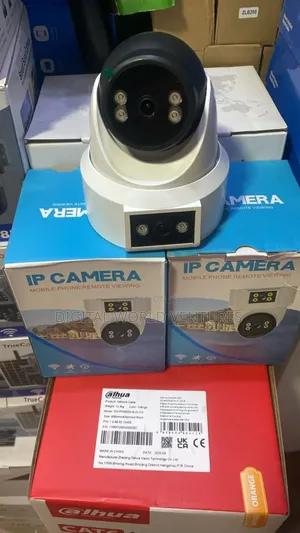 Double Lense Wifi Wireless Dome Camera