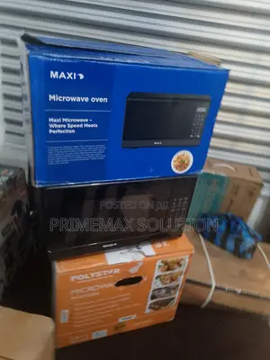 Stylish Black Maxi 20l Microwave
