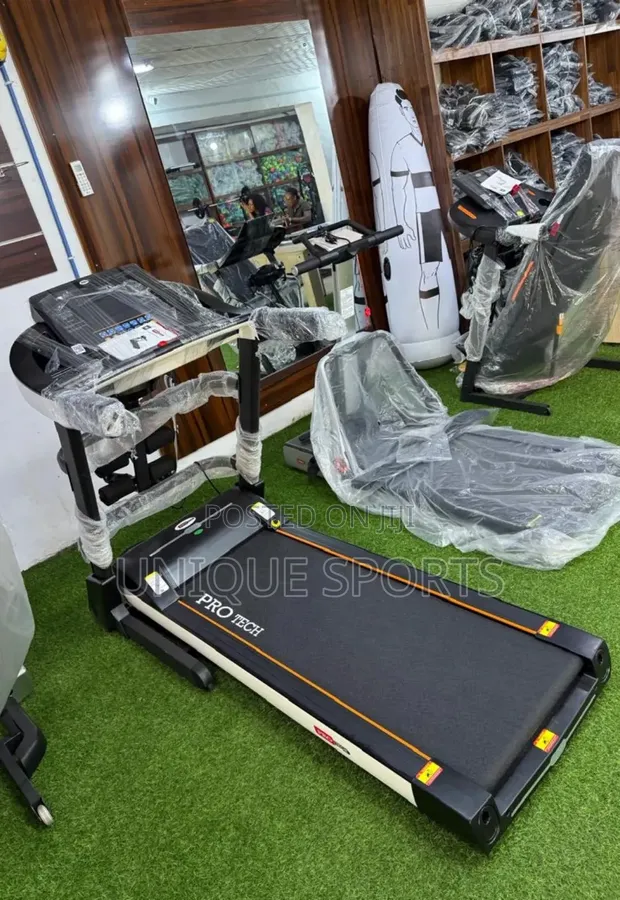 Brand New Pro Tech 2.5 Hp Foldable Treadmill in Surulere - Sports
