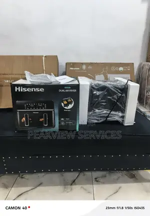 Hisense 8l Smart Dual Air Fryer With Digital Control