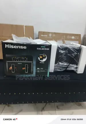 Hisense 8l Twin Drawer Air Fryer – Family Size for Sale