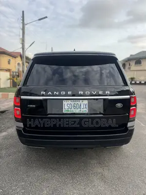 Land Rover Range Rover 3.0L Supercharged HSE 2018 Black