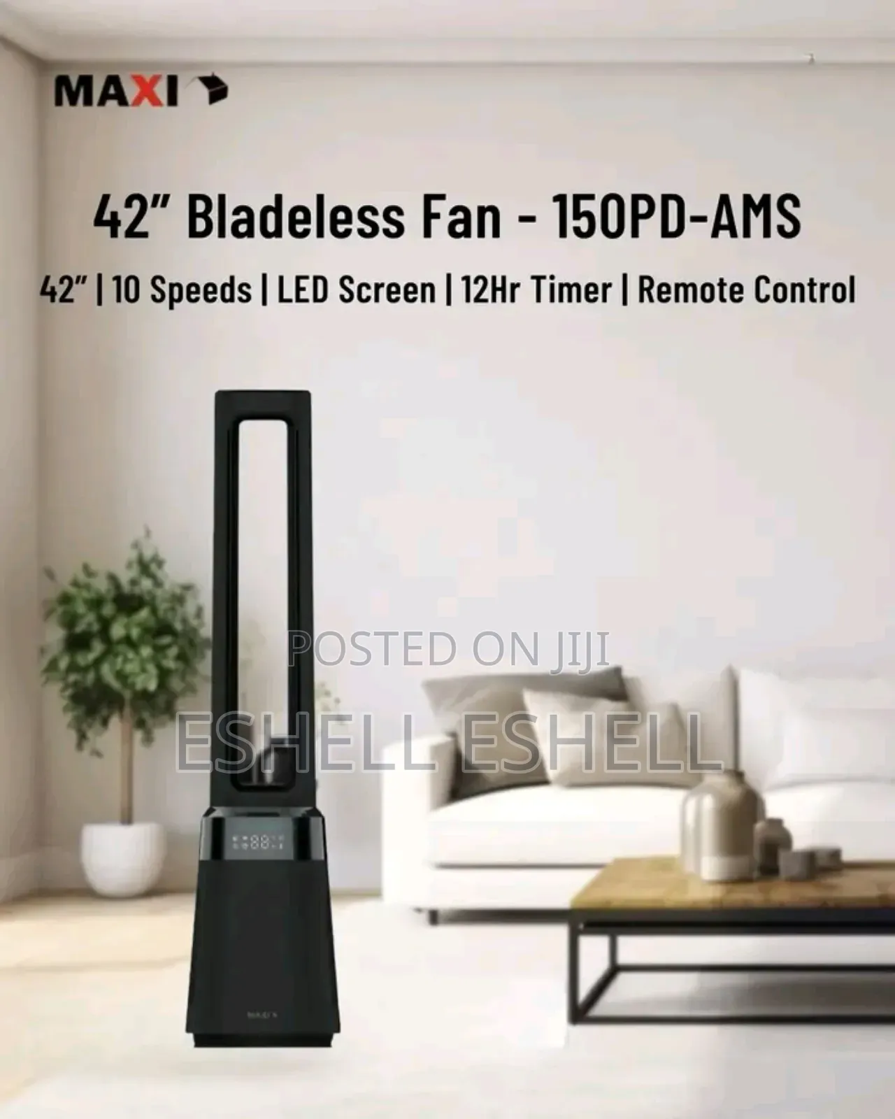 Maxi 42" Bladeless Fan